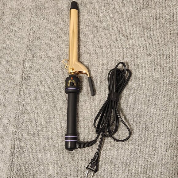 Hot Tools Professional 1 Inch 24k Gold Long Barrel Curling Iron/Wand - Picture 3 of 5